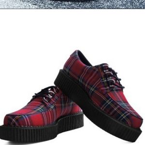 TUK tartan creepers
